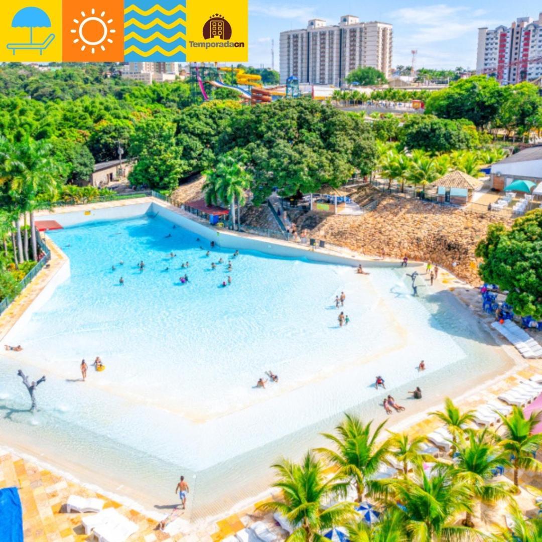 Aparthotel Piazza Com Acesso Ao Acqua Park à Caldas Novas Extérieur photo